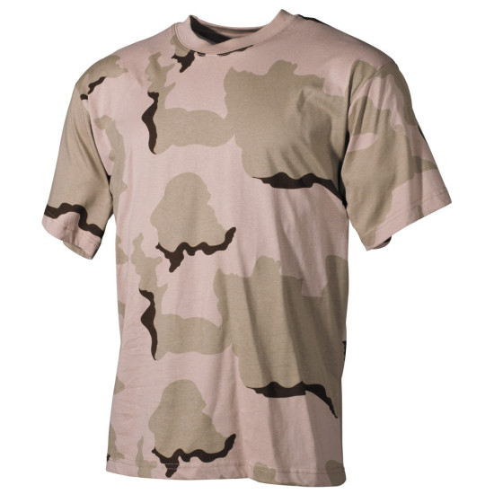T-SHIRT CAMUFLADA DESERTO EUA T-SHIRT CAMUFLADA DESERTO EUA