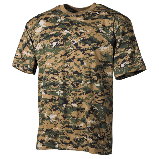 T-SHIRT CAMUFLADA DIGITAL FLORESTA EUA T-SHIRT CAMUFLADA DIGITAL FLORESTA EUA