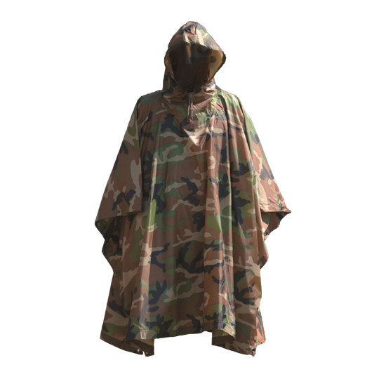 PONCHO RIPSTOP CAMUFLADO