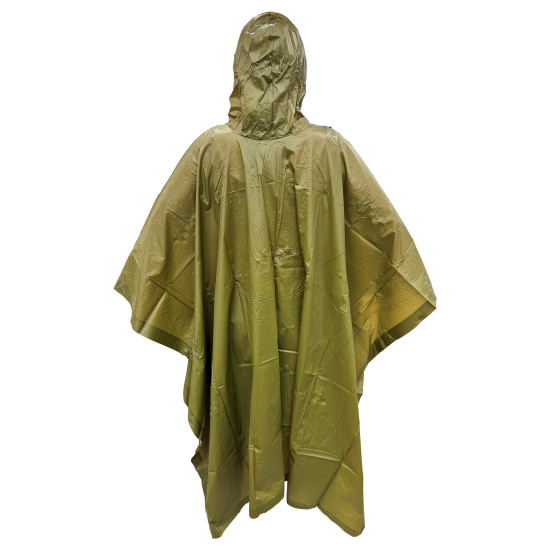 PONCHO VERDE MILITAR