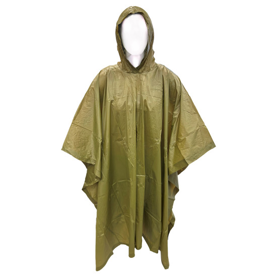 PONCHO VERDE MILITAR