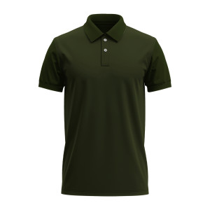 POLO MANGA CURTA VERDE