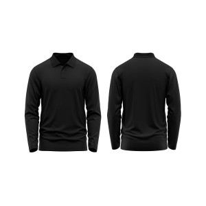 POLO MANGA COMPRIDA PRETO POLO MANGA COMPRIDA PRETO