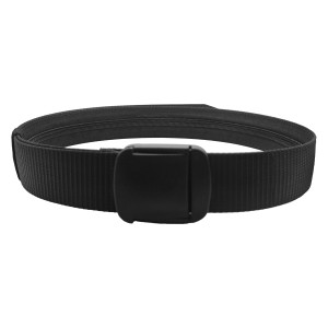 CINTO PRETO TÁTICO COM COMPARTIMENTO OCULTO