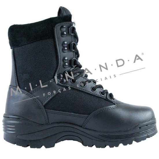 BOTA MIL-TEC TÁTICA CORDURA SEM FECHO