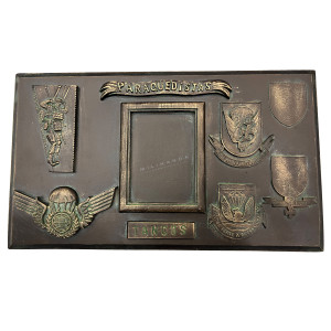 TROFÉU QUADRO PARAQUEDISTAS  TROFÉU QUADRO PARAQUEDISTAS