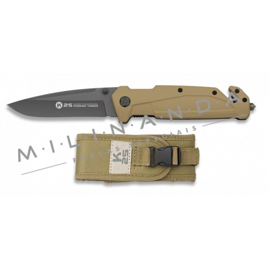 CANIVETE K25 TAN 9CM