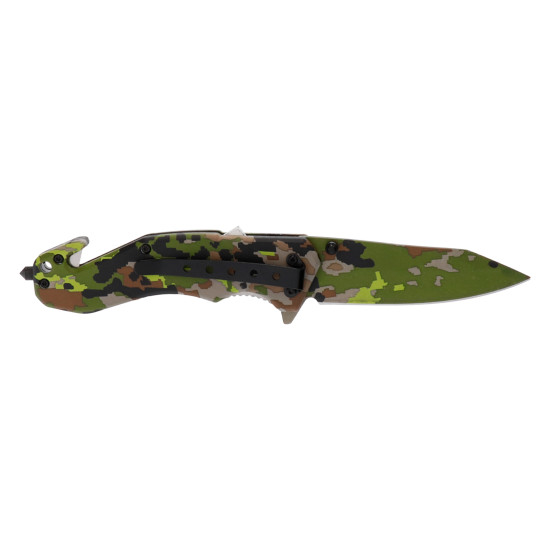 CANIVETE CAMO VERDE 8.5CM