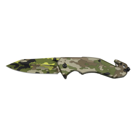 CANIVETE CAMO VERDE 8.5CM