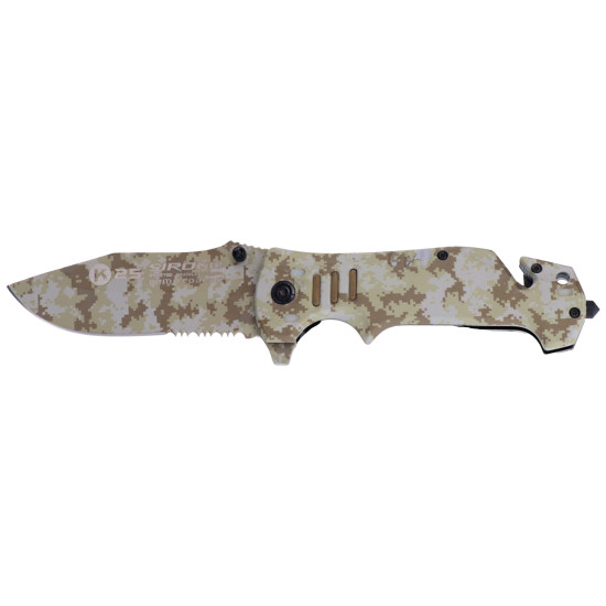 CANIVETE TÁTICO SIROCO CAMO ARIDO 9.3| K25