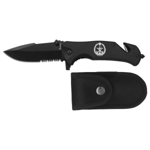 CANIVETE TÁTICO PRETO COM GRAVAÇÃO FUZILEIROS CANIVETE TÁTICO PRETO COM GRAVAÇÃO FUZILEIROS