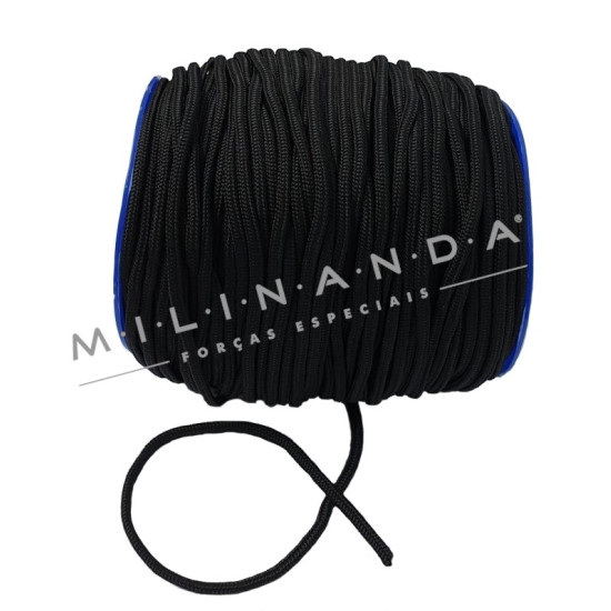 CORDÃO EM NYLON PRETO 4MM