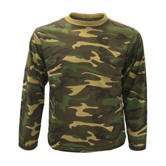 SWEATSHIRT CAMUFLADA MANGA COMPRIDA