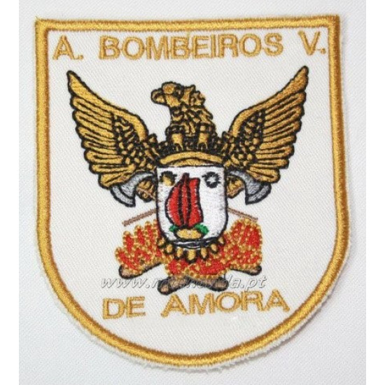 EMBLEMA BORDADO BOMBEIROS AMORA