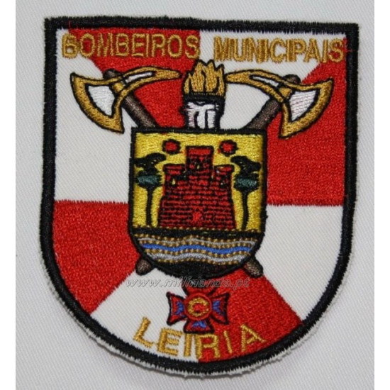 EMBLEMA BORDADO BOMBEIROS LEIRIA