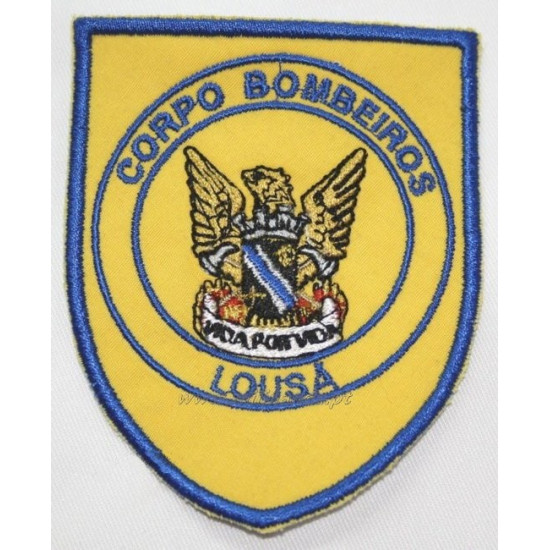 EMBLEMA BORDADO BOMBEIROS LOUSÃ