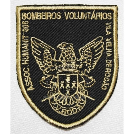 EMBLEMA BORDADO BOMBEIROS VILA VELHA DE RODÃO