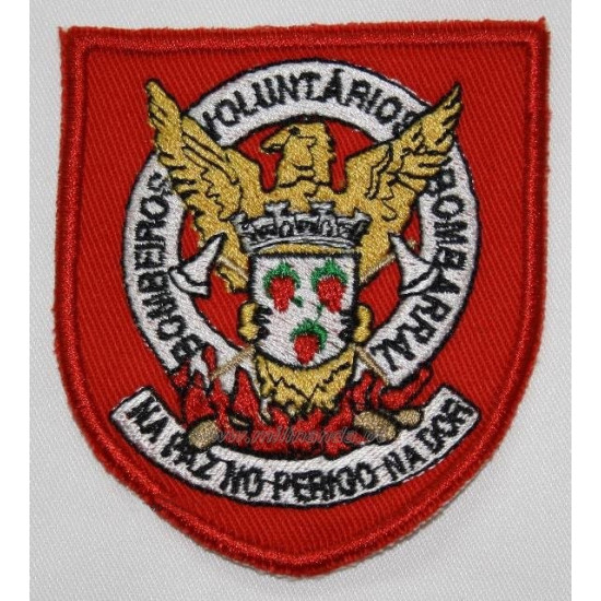 EMBLEMA BORDADO BOMBEIROS BOMBARRAL