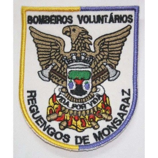 EMBLEMA BORDADO BOMBEIROS REGUENGOS MONSARAZ