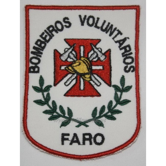 EMBLEMA BORDADO BOMBEIROS FARO