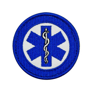 EMBLEMA BORDADO ESTRELA DA VIDA EMBLEMA BORDADO ESTRELA DA VIDA
