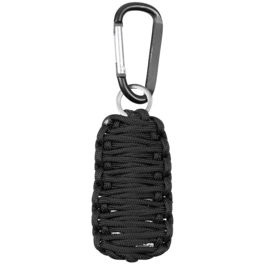 KIT DE SOBREVIVÊNCIA COM PARACORD PRETO