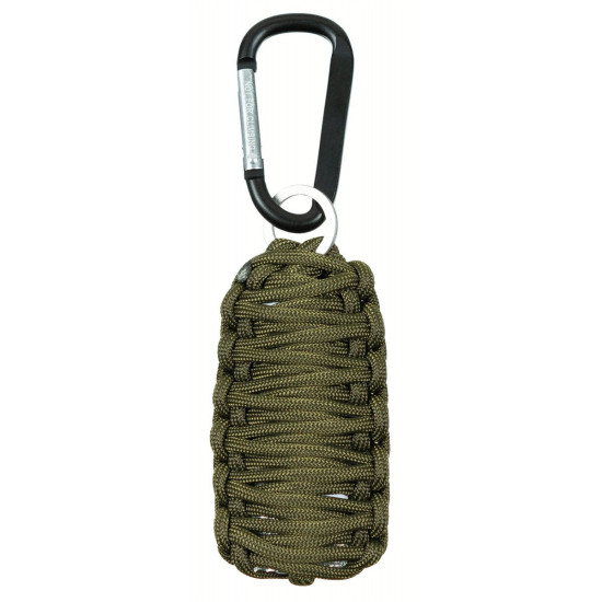 KIT DE SOBREVIVÊNCIA COM PARACORD VERDE