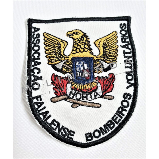 EMBLEMA BORDADO BOMBEIROS FAIALENSE