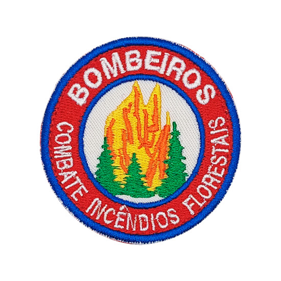 EMBLEMA CURSO BOMBEIROS COMBATE INCÊNDIOS FLORESTAIS