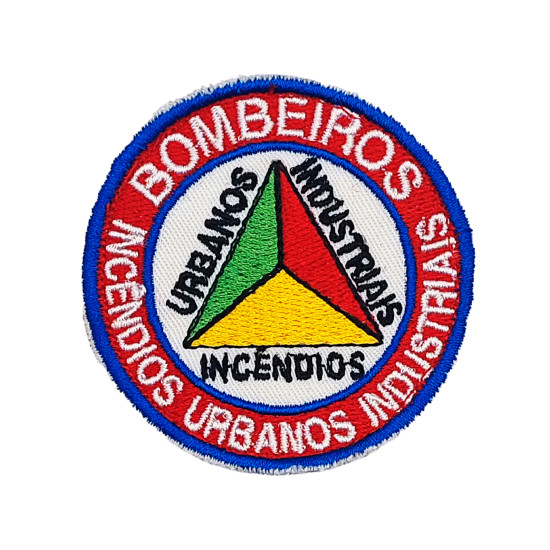 EMBLEMA CURSO BOMBEIROS INCÊNDIOS URBANOS INDUSTRIAIS