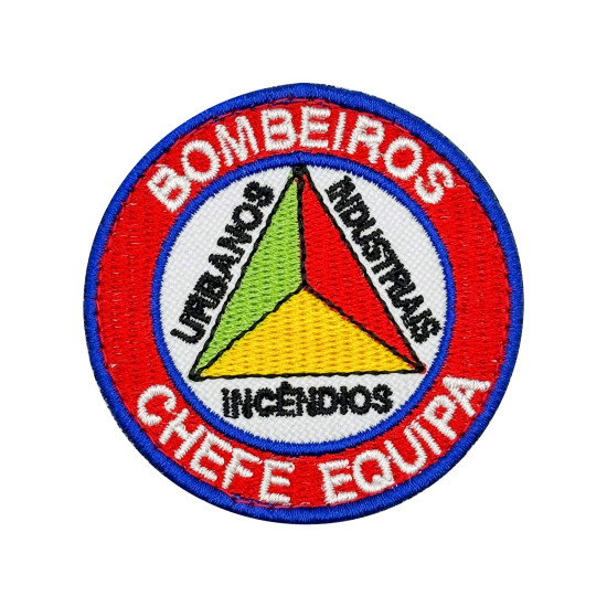 EMBLEMA BORDADO BOMBEIROS