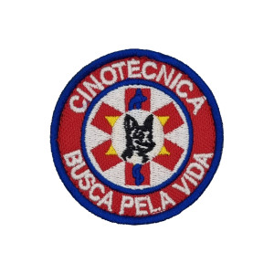 EMBLEMA CURSO CINOTECNICA- BUSCA PELA VIDA BOMBEIROS