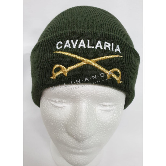 GORRO BORDADO CAVALARIA VERDE