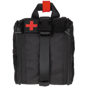 BOLSA PRETA 1ºSOCORROS SISTEMA MOLLE - PEQUENA BOLSA PRETA 1ºSOCORROS SISTEMA MOLLE - PEQUENA