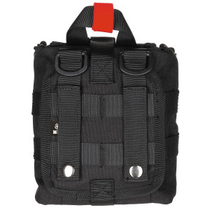BOLSA PRETA 1ºSOCORROS SISTEMA MOLLE - PEQUENA BOLSA PRETA 1ºSOCORROS SISTEMA MOLLE - PEQUENA