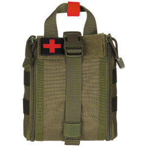 BOLSA VERDE 1ºSOCORROS SISTEMA MOLLE - PEQUENA BOLSA VERDE 1ºSOCORROS SISTEMA MOLLE - PEQUENA