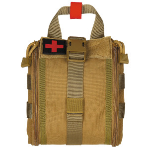 BOLSA COYOTE 1ºSOCORROS SISTEMA MOLLE - PEQUENA BOLSA COYOTE 1ºSOCORROS SISTEMA MOLLE - PEQUENA