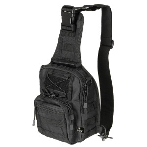 BOLSA DE OMBRO "MOLLE" - PRETO BOLSA DE OMBRO "MOLLE" - PRETO