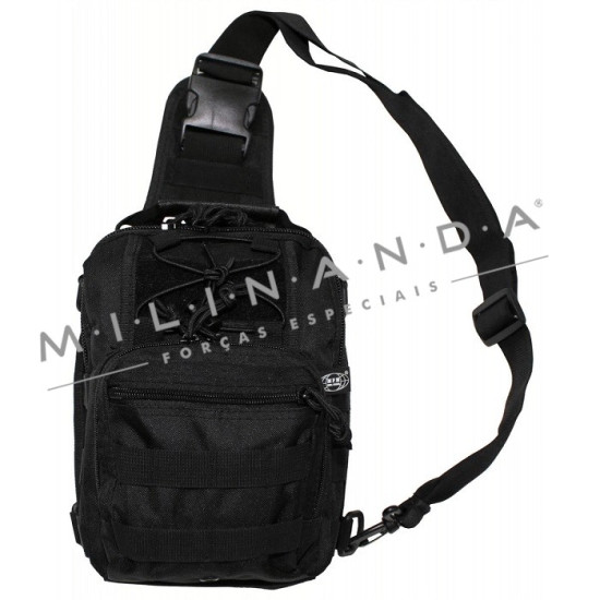 BOLSA PRETA C/ SISTEMA MOLLE