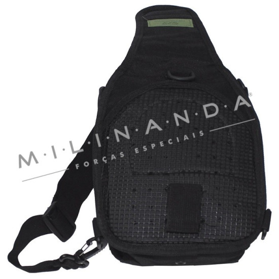 BOLSA PRETA C/ SISTEMA MOLLE