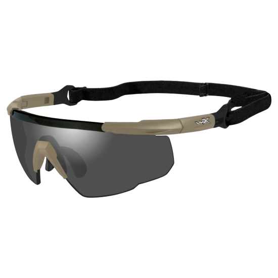 ÓCULOS BALÍSTICOS SABER ADVANCED GREY CLEAR RUST TAN