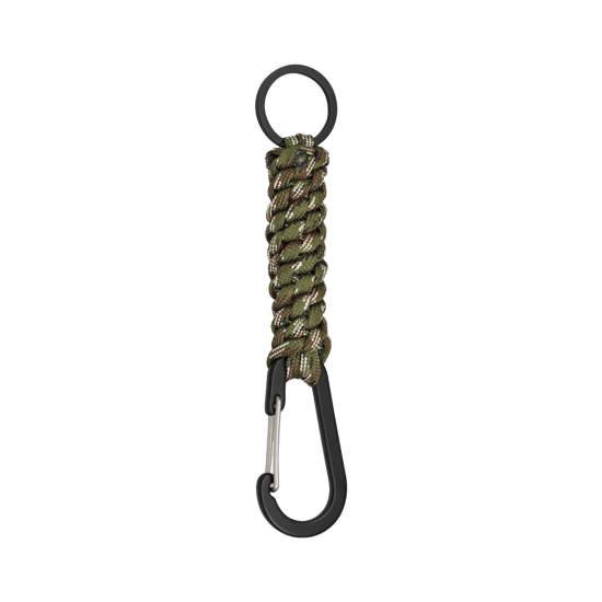 MOSQUETÃO PARACORD -CAMUFLADO 