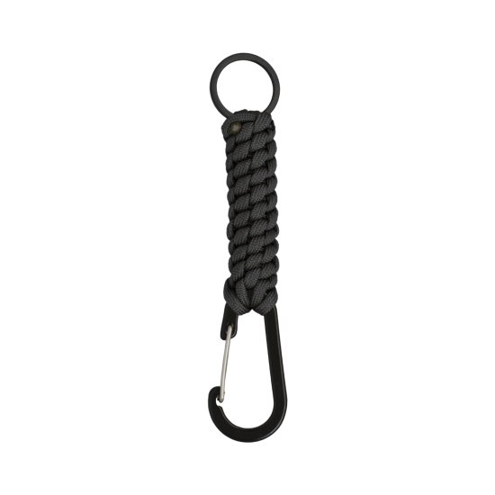 MOSQUETÃO PARACORD - PRETO 