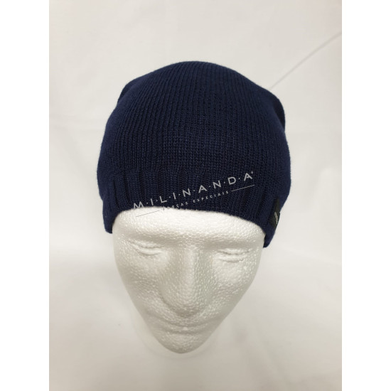 GORRO LISO AZUL