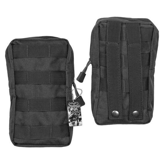 BOLSA TÁTICA PRETA BARBARIC COM SISTEMA MOLLE BOLSA TÁTICA PRETA BARBARIC COM SISTEMA MOLLE
