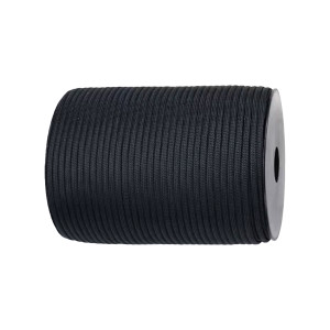 CORDÃO PARACORD PRETO/VERDE/COYOTE