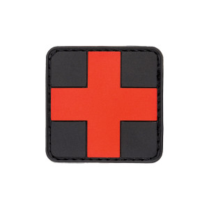 EMBLEMA CRUZ VERMELHA ABORRACHADO