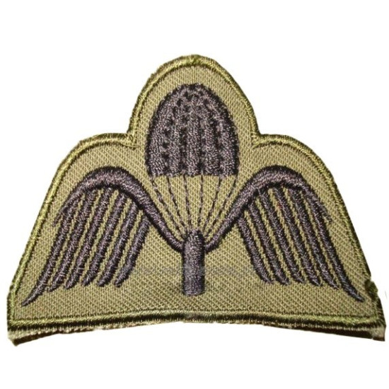 EMBLEMA BORDADO BREVET PARAQUEDISTA BELGA