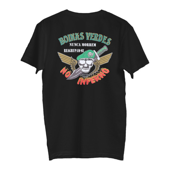 T-SHIRT MILITAR BOINAS VERDES T-SHIRT MILITAR BOINAS VERDES