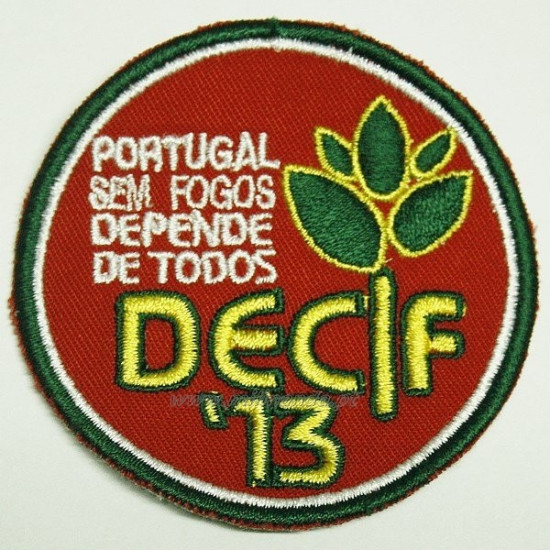 EMBLEMA BORDADO DECIF 2013